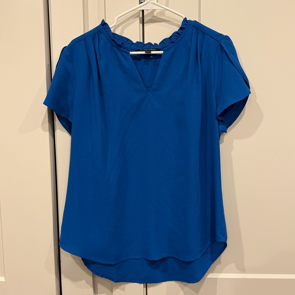 41 Hawthorn Royal Blue Blouse